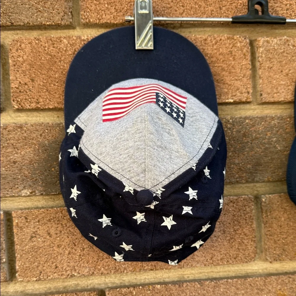Under Armour Kids' Navy and Neon Green Logo Cap